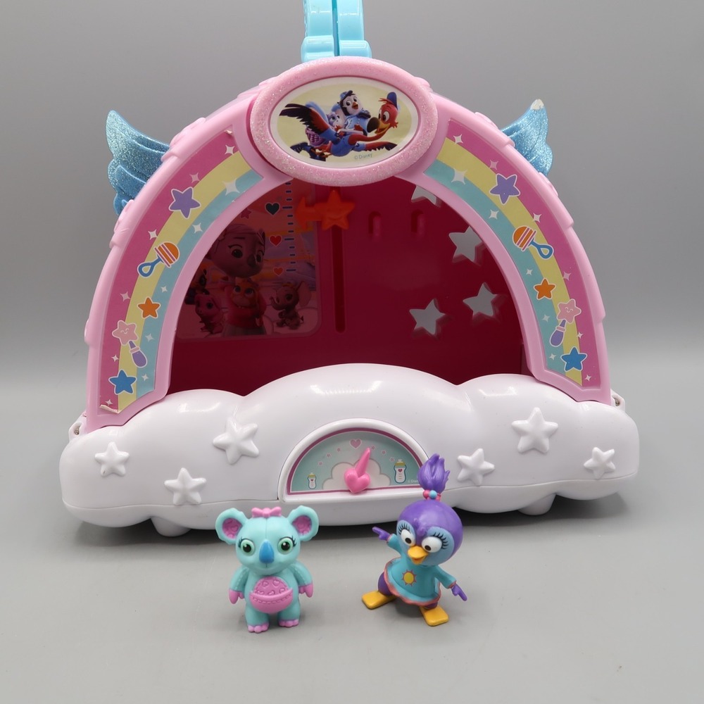 Disney T.O.T.S. Junior Nursery Bath Station Playset House with 2 figures